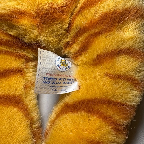 Build A Bear Workshop Orange Tabby Cat Plush w/Mothers Day Special Edition RARE - Picture 8 of 12